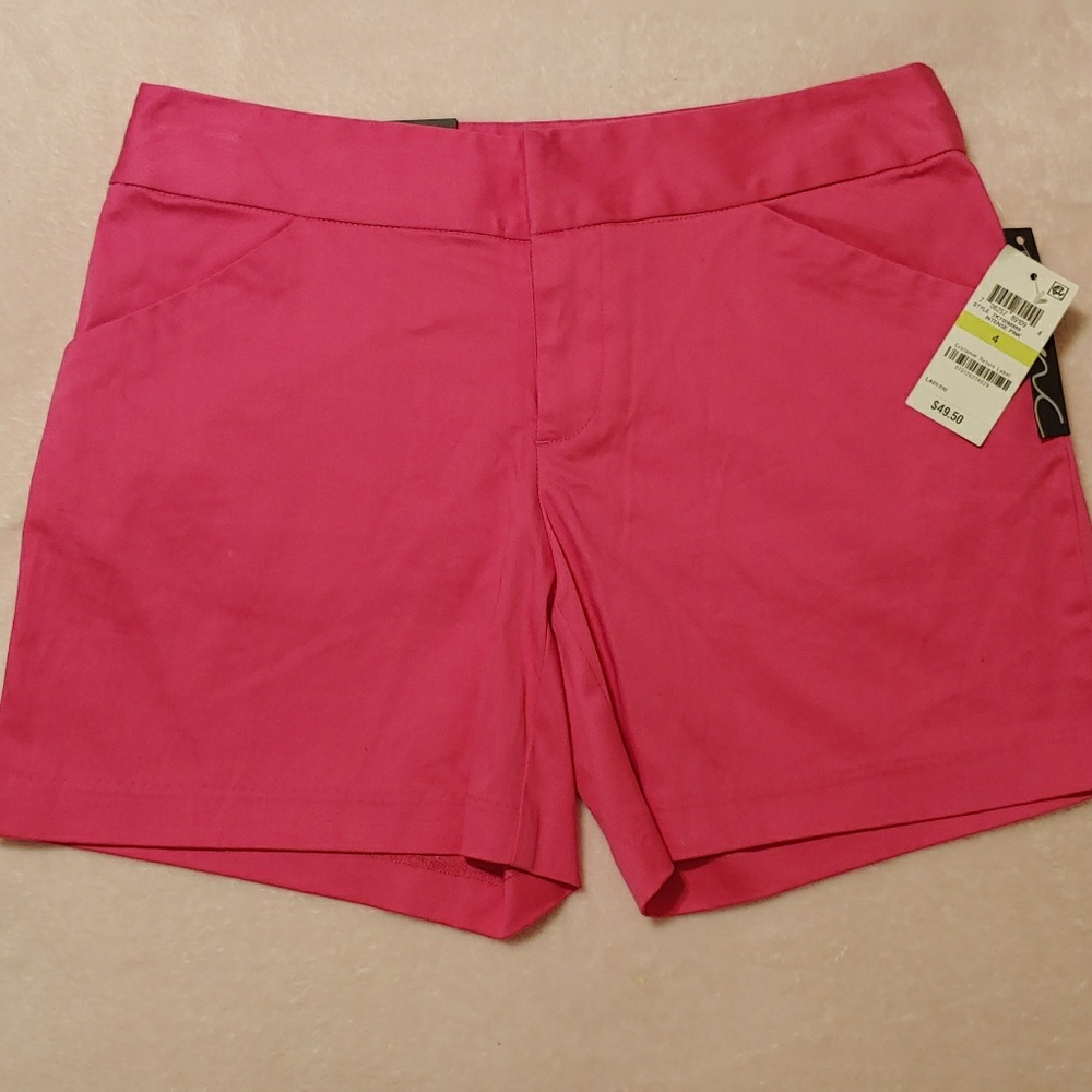 INC pink shorts